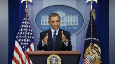 Obama afirma que los recortes "no son necesarios" y van a ocurrir porque los republicanos en el Congreso así lo han decidido.