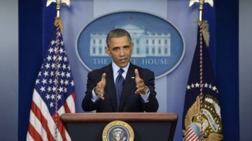 Obama afirma que los recortes "no son necesarios" y van a ocurrir porque los republicanos en el Congreso así lo han decidido.