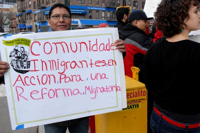 La comunidad inmigrante de Nueva York está en pie de lucha con varias manifestaciones en contra de la separación familiar.
