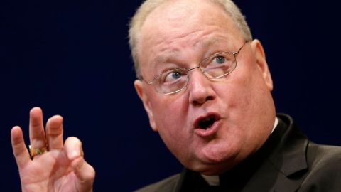 El Arzobispo de Nueva York, cardenal Timothy Dolan.