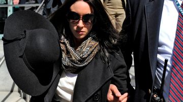 Casey Anthony a su llegada a la corte este luens. La mujer fue declarada no culpable en el 2011 de acusaciones de asesinar a su hija Caylee Marie.