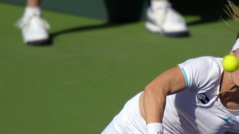 Svetlana Kuznetsova debutó con el pie derecho en el Masters de Indian Wells