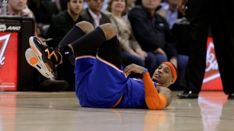 Carmelo Anthony y Kevin Durant, de Oklahoma City, disputan palmo a palmo el liderato de anotaciones.