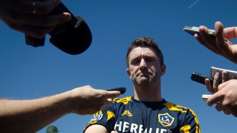 El irlandés Robbie Keane, caudillo del Galaxy.