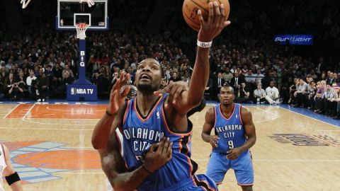 Thunder de Oklahoma d5-94 a Knicks de Nueva York, en duelo de la NBA