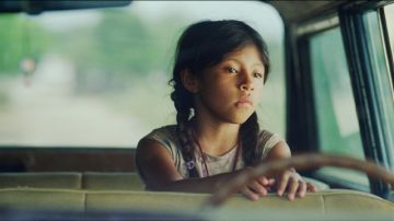 La pequeña Maritza Santiago debuta en la pantalla grande con la película 'The Girl'.