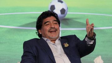 El ex futbolista Diego Armando Maradona afirmó hoy que el Dios del futbol y ahora el Papa, son argentinos.