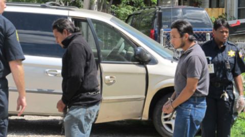La propiedad en donde fueron localizados carecía de todo tipo de servicio, como agua, energía eléctrica y drenaje, entre otros.