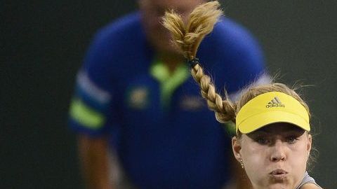 La rama femenina de Indian Wells ya tiene finalista, la danesa Caroline Wozniacki.