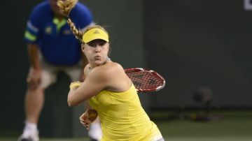 La rama femenina de Indian Wells ya tiene finalista, la danesa Caroline Wozniacki.