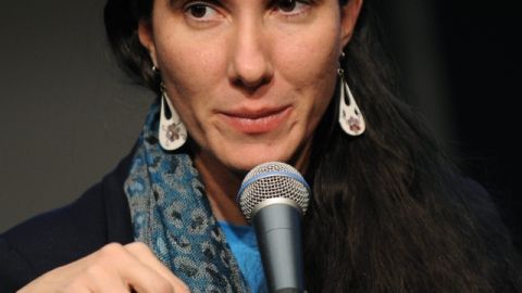 Bloguera cubana Yoani Sánchez, al fin en el extranjero.