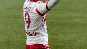 Fabián Espíndola cuota de gol de Red Bulls.