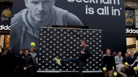 Tras su llegada al París Saint Germain, la firma Beckham recuperó su cotización y volvió a facturar cifras grandes en el mercado.