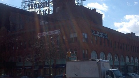 Vista de Harlem River Rail Yards, en El Bronx, donde FreshDirect busca mudarse.