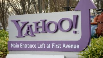 Fachada de la sede corporativa de Yahoo, en Sunnyvale, California.