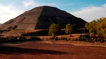 La Pirámide del Sol es la más visitada en esta época del año.