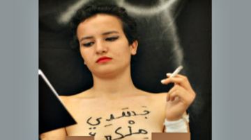 Amina no pensaba que su foto le iba a causar la muerte, sólo quiso defender los derechos de las mujeres en Túnez.