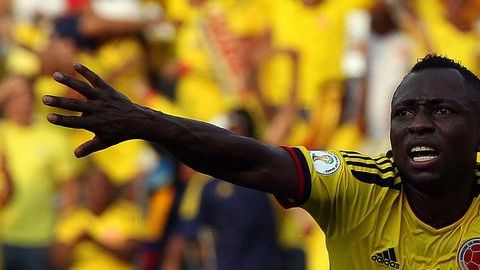Pokar de goles en Barranquilla. Colombia golea con cinco artilleros a la escuadra boliviana.