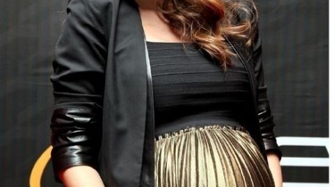 Jacqueline Bracamontes dijo sentirse muy ilusionada con la llegada de los bebés.