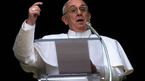 El Papa Francisco al inicio de su pontificado.
