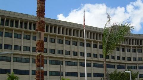 La posible condena a muerte de Alexis Candelario Santana, divide a la sociedad de Puerto Rico, cuya Constitución prohíbe la pena capital. En la foto, el Tribunal Federal de San Juan en Puerto Rico.