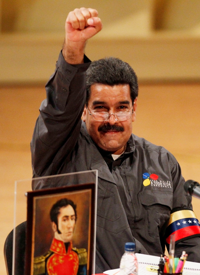 El candidato Nicolás Maduro hizo un llamado para que el pueblo decida su futuro.