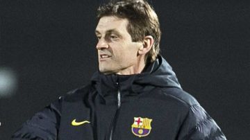 Tito Vilanova regresó al Barcelona, después de 10 semanas de ausencia