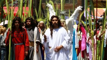 La delegación Iztapalapa inició la celebración de la representación de la Pasión de Cristo.