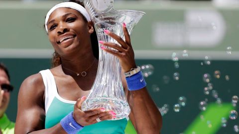 Williams es la máxima triunfadora del torneo de Miami.