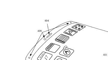 Los documentos de la patente de Apple Inc. muestran un teléfono que parece un tubo de vidrio aplanado, en el que una pantalla envuelve los chips y el tablero de circuitos del teléfono.