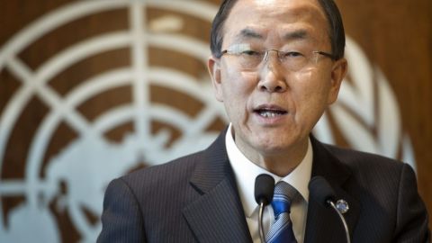 Ban Ki moon insistió en que 'las amenazas nucleares no son un juego'.