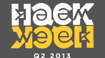 Logo del segundo "Hack Week" de Twitter este año.