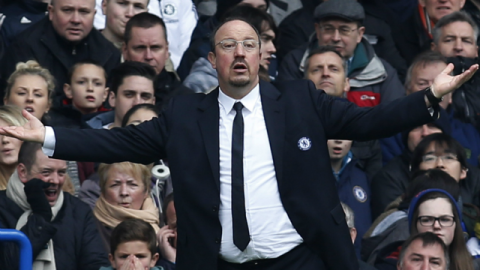 Rafael Benítez desea dirigir a otro equipo grande Inglaterra, cuando deje al Chelsea