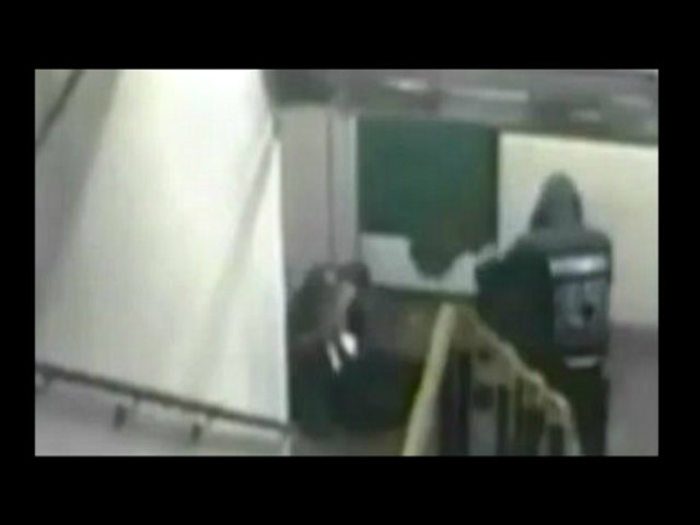Imagen tomada de la grabación del ataque suministrada por el NYPD.
