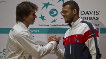 La serie Argentina-Francia en la Copa Davis abrirá con el encuentro Berlocq-Tsonga.