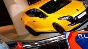 El Renault Alpine con el número 36 fue presentado en el Atelier de la firma en París.