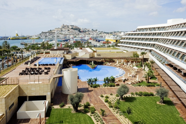 Vista  de Ibiza.