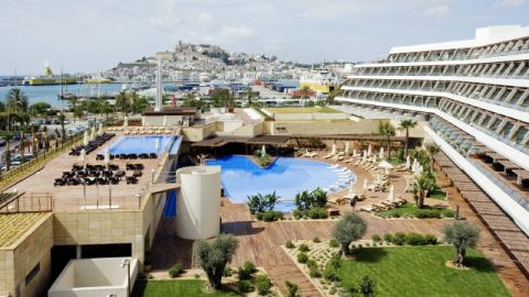 Vista de Ibiza.
