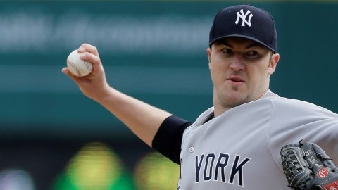 Phil Hughes, el abridor inesperado de los Yankees ayer ante Detroit.