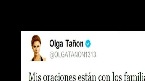 Olga Tañón hasta oraba por los familiares de la fallecida... de Hollywood.