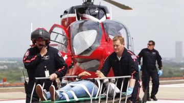 Seis de las víctimas fueron trasladadas al Hospital Hermann Memorial, en el Centro Médico de Texas; cuatro de ellas fueron transportadas en helicóptero y dos más en ambulancia.