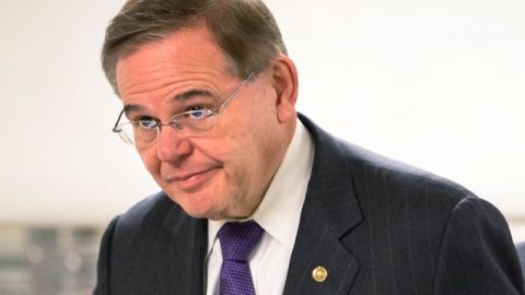 El senador demócrata por Nueva Jersey, Bob Menéndez.