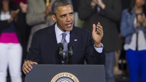 Obama reconoció el sábado que el plan presupuestal 'no es el ideal'.