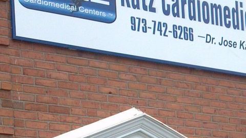 La oficina del cardiólogo cubano José Katz, en Paterson, Nueva Jersey.