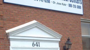 La oficina del cardiólogo cubano José Katz, en Paterson, Nueva Jersey.