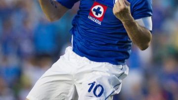 Christian Giménez, figura de Cruz Azul que ganó el título en la Copa MX.