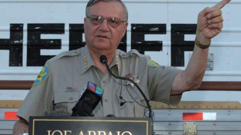 Arpaio, que se jacta de ser el "alguacil más duro de Estados Unidos", dijo que no es la primera vez que ha sido amenazado.