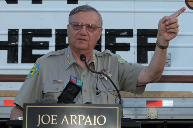 Arpaio, que se jacta de ser el "alguacil más duro de Estados Unidos", dijo que no es la primera vez que ha sido amenazado.