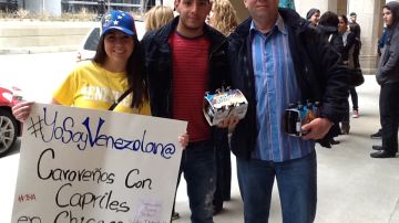 Venezolanos residentes en Chicago votaron para las elecciones presidenciales esta mañana en el Consulado de Venezuela en Chicago