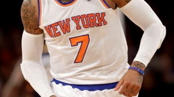 Carmelo Anthony anotó 25 puntos en otra victoria de los Knicks.